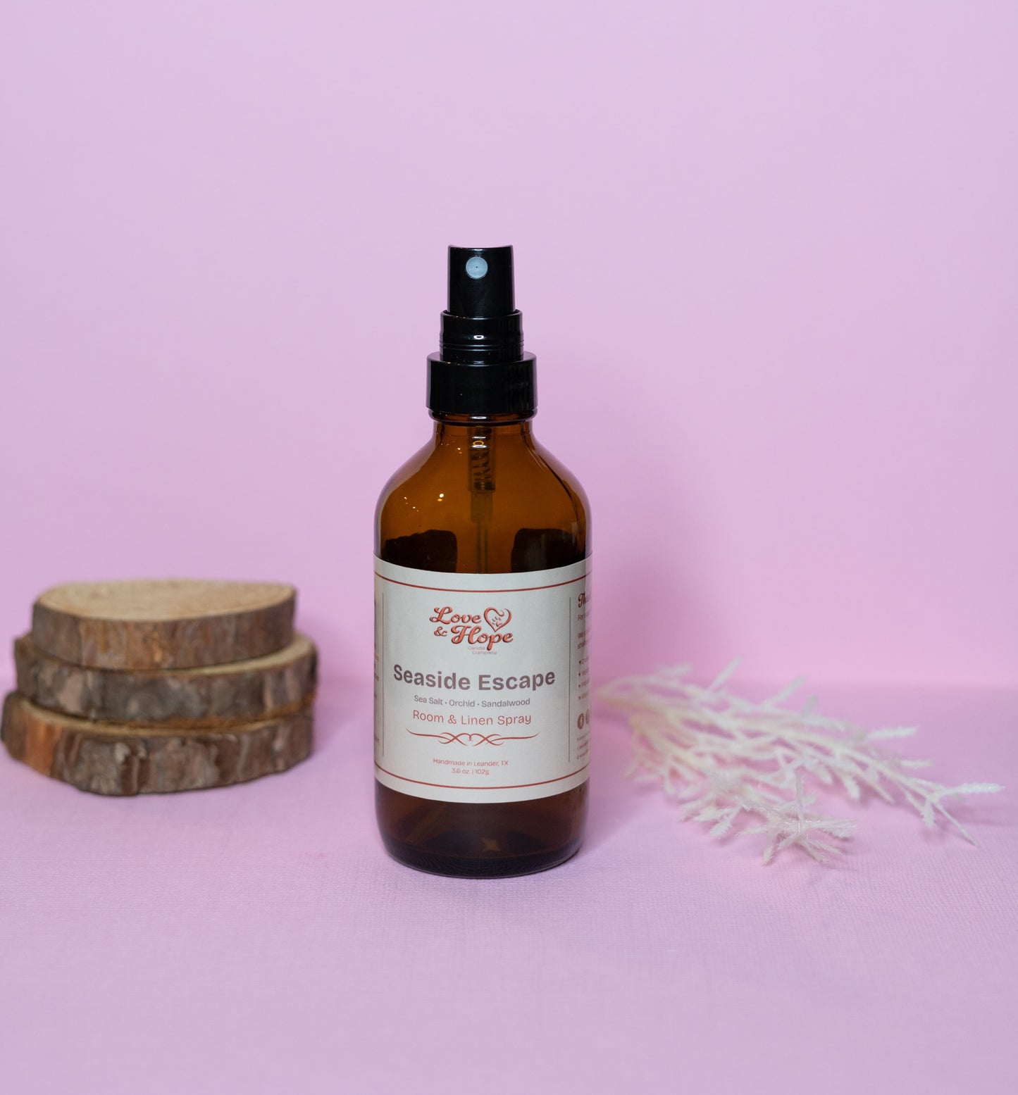 Seaside Escape Linen & Room Spray Glass