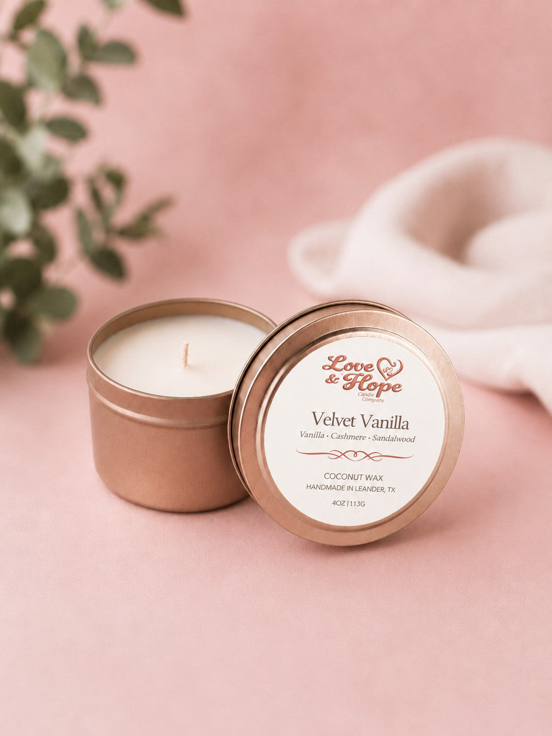 Velvet Vanilla Candle