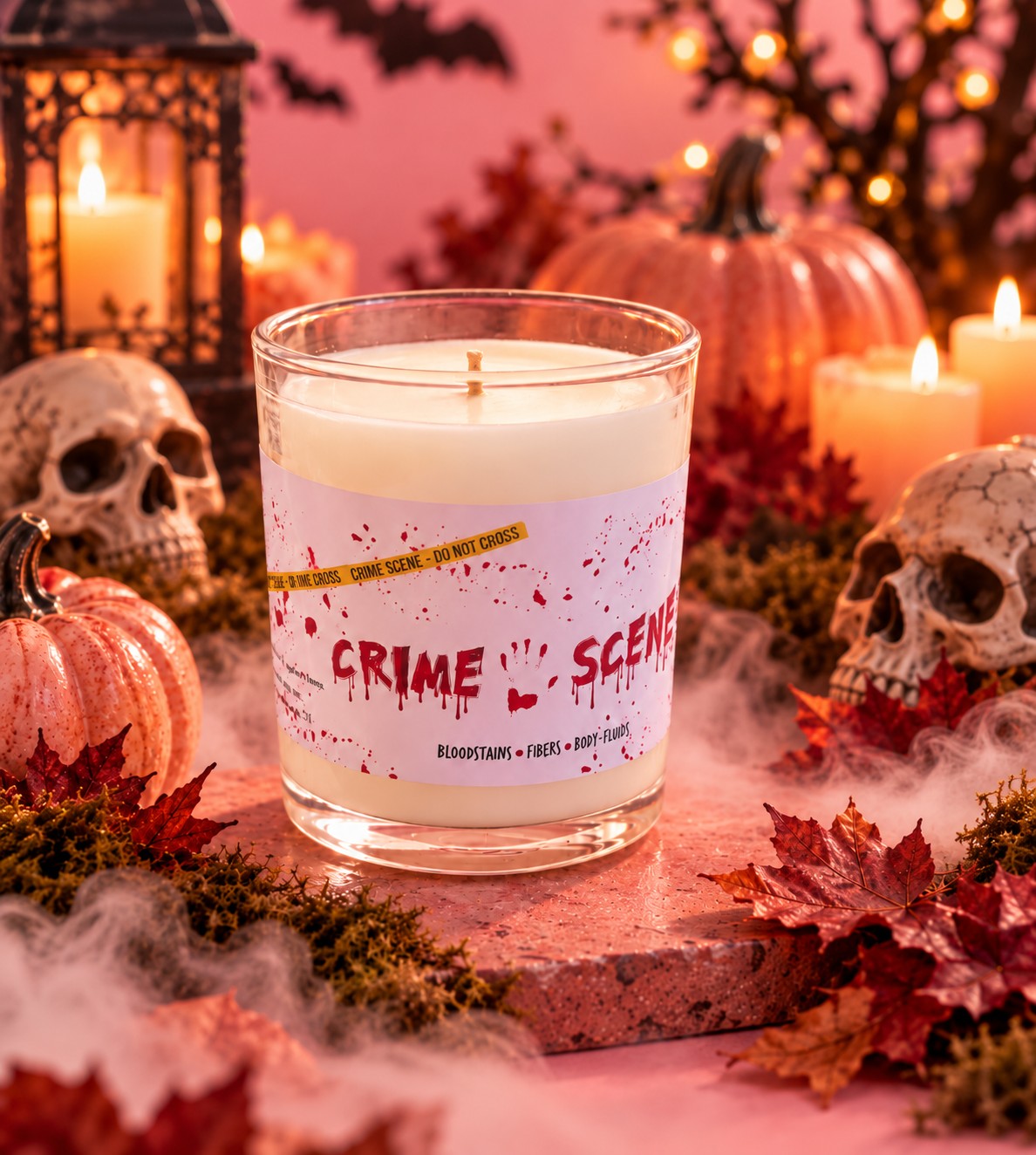 Crime Scene Candle