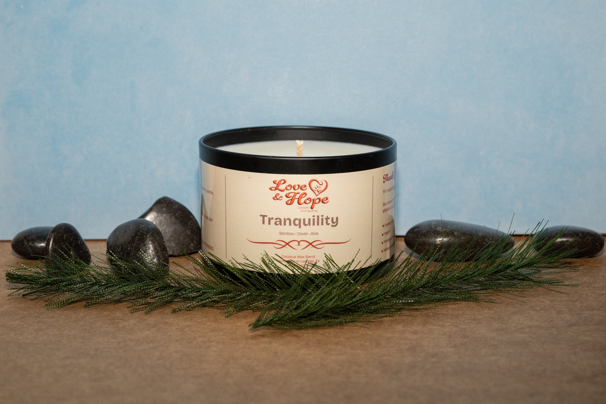 Tranquility tin